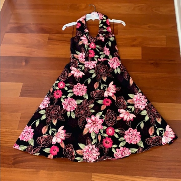 New retro style a line summer dress - Picture 3 of 4